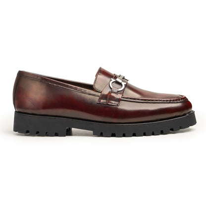 Maroon Loafers - Antonio