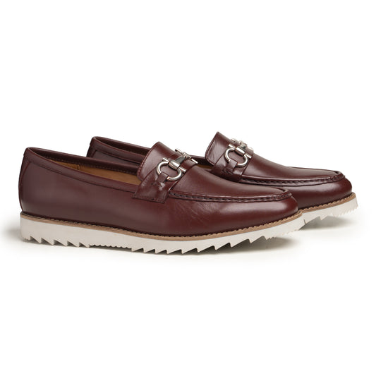 Maroon Loafers - Nico