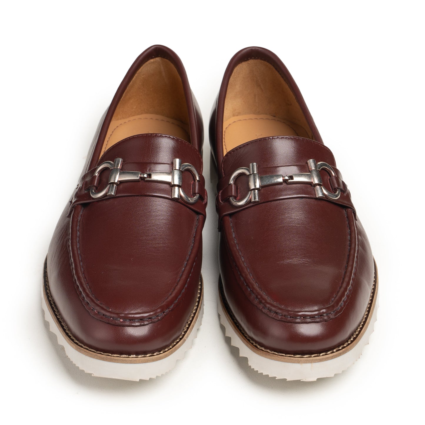 Maroon Loafers - Nico