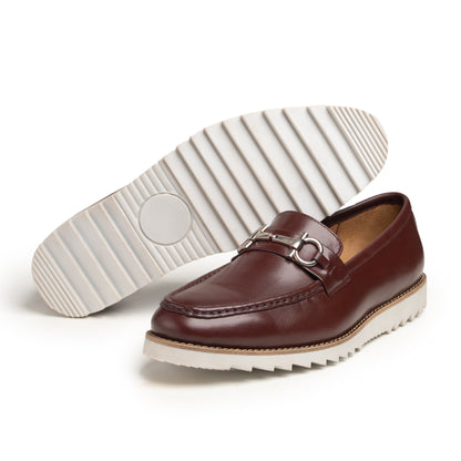 Maroon Loafers - Nico