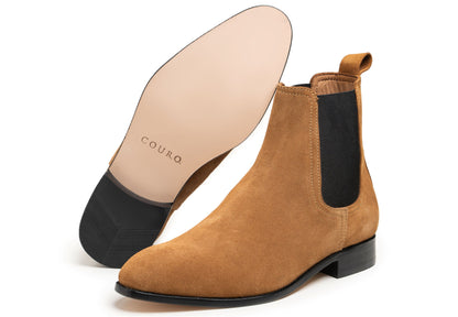 Camel Brown Chelsea Boots - Orlando
