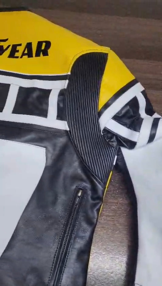 Cafe Racer Leather Jacket