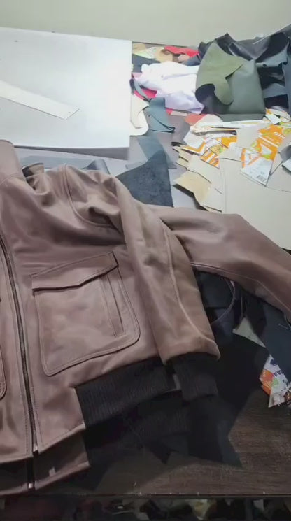 Custom Leather Jacket - Design Your Own