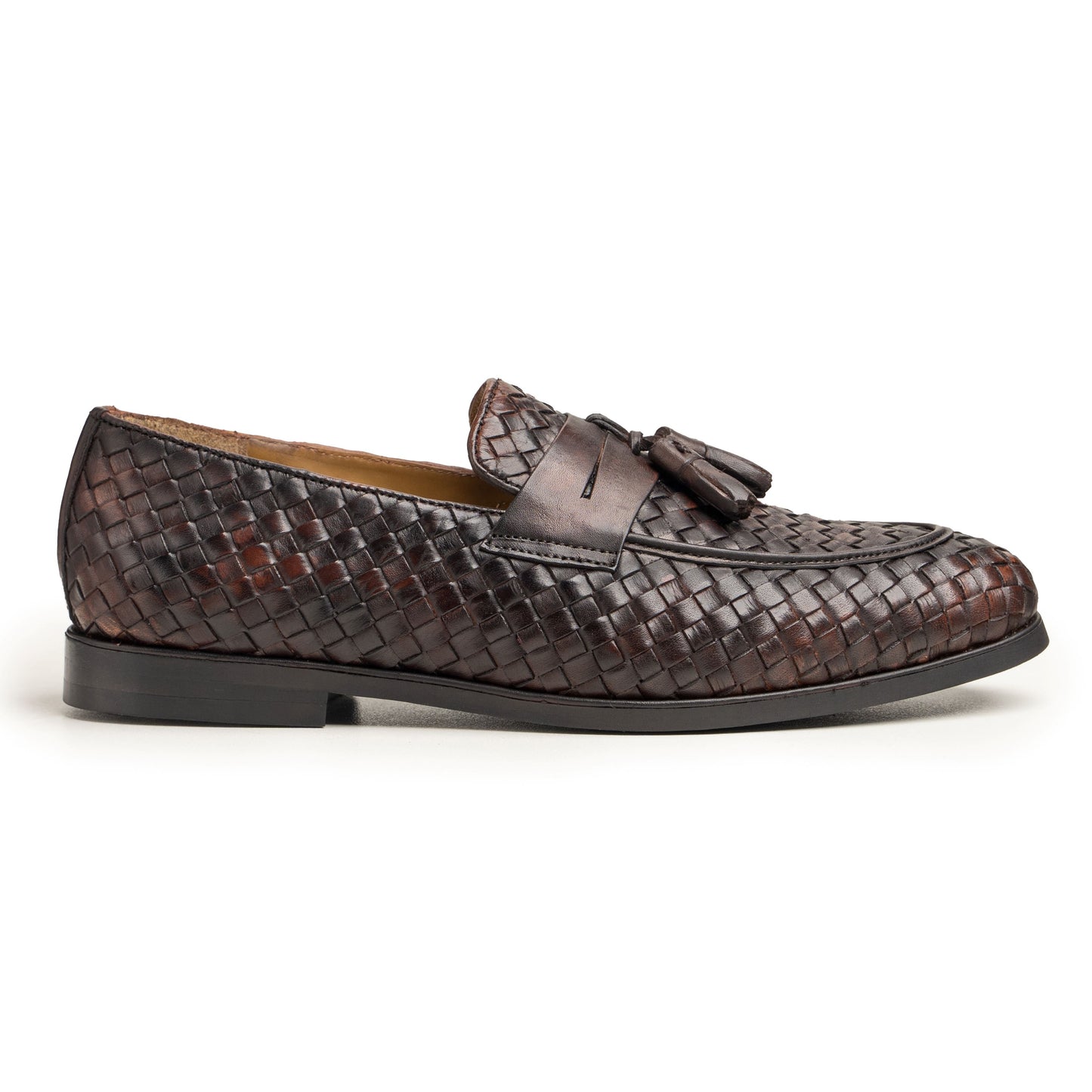 Brown Woven Loafers - Rico